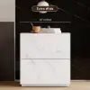 Sintered Stone 2-Drawer Bedside Table – Floor Nightstand