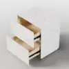 Sintered Stone 2-Drawer Bedside Table – Floor Nightstand
