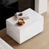 Sintered Stone 1-Drawer Bedside Table – Floor Nightstand