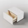 Sintered Stone 1-Drawer Bedside Table – Floor Nightstand