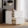 Picture of Sintered Stone 2-Drawer Nightstand, 2-Piece Set
