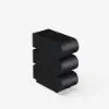 Humply Narrow Humply Leather 3-Drawer Smart Bedside Table – AUD-H2202