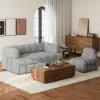 170 cm 2-Seater Boucle Convertible Sleeper Sofa – Pull Out Bed