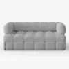 170 cm 2-Seater Boucle Convertible Sleeper Sofa – Pull Out Bed
