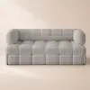 170 cm 2-Seater Boucle Convertible Sleeper Sofa – Pull Out Bed