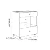 Picture of Selvo Saddle Leather Walk-In Closet Island Jewellery Dresser with Glass Top – AUD-H2267