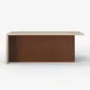 1830mm Modern Kitchen Island Walnut Laminate & 2 Counter Stools Set Storage Cabinet – AUD-H2280