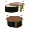Grovyn 2400 mm TV Stand & Nesting Coffee Table Set
