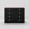 Chanor Retractable Champagne Makeup Vanity Closet Island with Glass Top – AUD-H2311