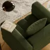 Picture of Axial Boucle Upholstered Accent Chair 2007 mm Boucle Fluted Sofa with Gold Legs & Pillows – AUD-H2326