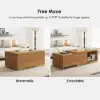 Mordel Natural Extendable TV Stand & Coffee Table Set