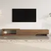 Picture of Quoint Extendable TV Stand & Coffee Table Set – Walnut