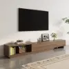 Picture of Quoint Extendable TV Stand & Coffee Table Set – Walnut