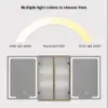 1500mm Double Sink Floating Vanity Set with LED Medicine Cabinet with Storage