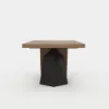1600mm-2000mm Walnut Dining Table & 6 Dining Chairs Set – 8