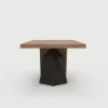 1600mm-2000mm Extendable Walnut Dining Table & 8 Walnut Japandi Rattan Dining Chairs