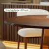 920 mm-1200 mm Solid Wood Extendable Dining Table with Light – 5