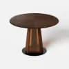 920 mm-1200 mm Solid Wood Extendable Dining Table with Light – 5