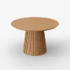 1200mm–2000mm Solid Wood Extendable Dining Table with 4 Chairs