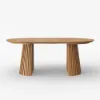 1200mm–2000mm Solid Wood Extendable Dining Table with 4 Chairs