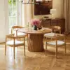 1200mm–2000mm Solid Wood Extendable Dining Table with 4 Chairs – 10