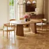 1200mm–2000mm Solid Wood Extendable Dining Table with 4 Chairs – 10