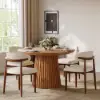 Picture of 1200mm–2000mm Solid Wood Extendable Dining Table with 6 Chairs – AUD-H2382