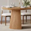Picture of 1200mm–2000mm Solid Wood Extendable Dining Table with 6 Chairs – AUD-H2382