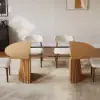 1200mm–2000mm Solid Wood Extendable Dining Table with 6 Chairs – AUD-H2383