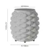 Cocaro Outdoor Woven Side Table with Storage, Waterproof Rope & Slate Top