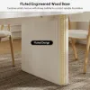 Japandi 2000mm-2400mm Oval Extendable White Dining Table & 8 Dining Chair Set