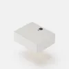 Lumio White 1-Drawer Floating LED Bedside Table with Charging Station