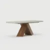 Dining Set 63"-79" Extendable Wood Dining Table with 4 Chairs