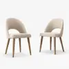 Dining Set 63"-79" Extendable Wood Dining Table with 6 Chairs