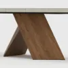 Dining Set 63"-79" Extendable Wood Dining Table with 6 Chairs
