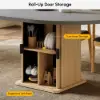 47"-63" Gray Extendable Dining Table Set with 4 Chairs – AUD-H2403