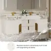 Artis 150 cm Floating Double Bathroom Vanity with Sink, Sintered Stone Top, Ample Storage