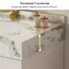Artis 60" Double Bathroom Vanity with Sink, Sintered Stone top, Ample Storage