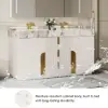 Artis 60" Double Bathroom Vanity with Sink, Sintered Stone top, Ample Storage