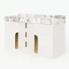 Artis 60" Double Bathroom Vanity with Sink, Sintered Stone top, Ample Storage