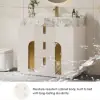 Artis 92 cm Freestanding Single Bathroom Vanity with Sink, Sintered Stone Top