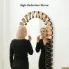 160 cm Full Length Floor Mirror, Leaning & Wall Mounted Full Body Mirror