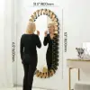 160 cm Full Length Floor Mirror, Leaning & Wall Mounted Full Body Mirror