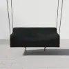 600D Tough Canvas Waterproof Outdoor Swing Covers in Black