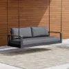 600D Tough Canvas Waterproof Outdoor Swing Covers in Black