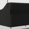 600D Tough Canvas Waterproof Outdoor Swing Covers in Black