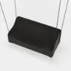 600D Tough Canvas Waterproof Outdoor Swing Covers in Black