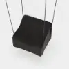 600D Tough Canvas Waterproof Outdoor Chair Covers in Black – 91cm