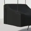 600D Tough Canvas Waterproof Outdoor Chair Covers in Black – 91cm
