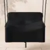 600D Tough Canvas Waterproof Outdoor Chair Covers in Black – 91cm
